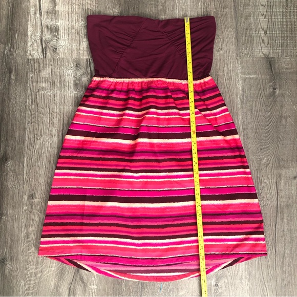 Roxy Strapless Summer Swim Coverup Beach Dress - Picture 6 of 6